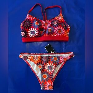 Adidas Colorful Floral Bikini Set